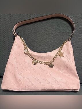 NWT Juicy Couture Not Your Babe Hobo Shoulder Bag - Dusty Blush